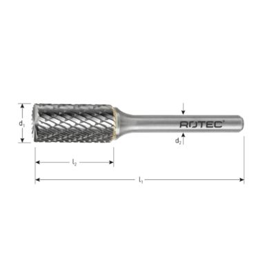 Rotec OPTI HM-Stiftfrees, Model BZ6/ Kruisvert.