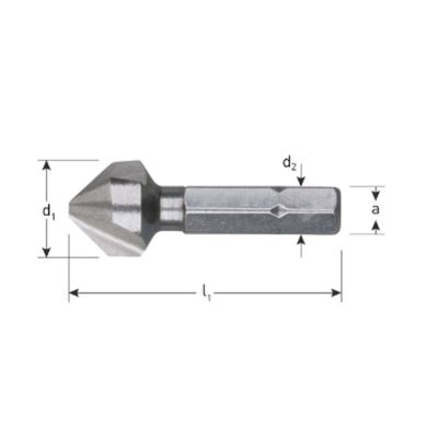 HSS-G Verzink-bit