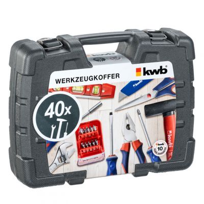 KWB Gereedschapskoffer 40 Delig