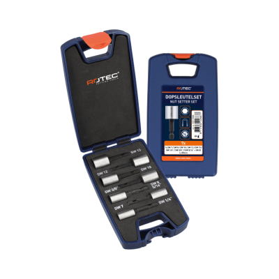 Rotec Dopsleutelset, magnetisch