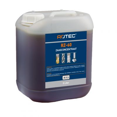 Rotec Zaagolie Rz-60, Transparant, In Jerry-Can 5 liter