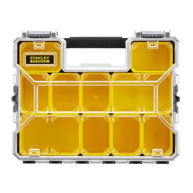 organizers en inlays in een gereedschapskoffer